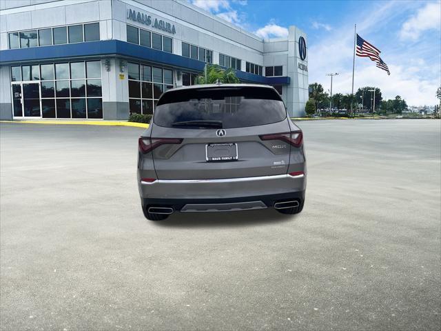 new 2025 Acura MDX car, priced at $55,350