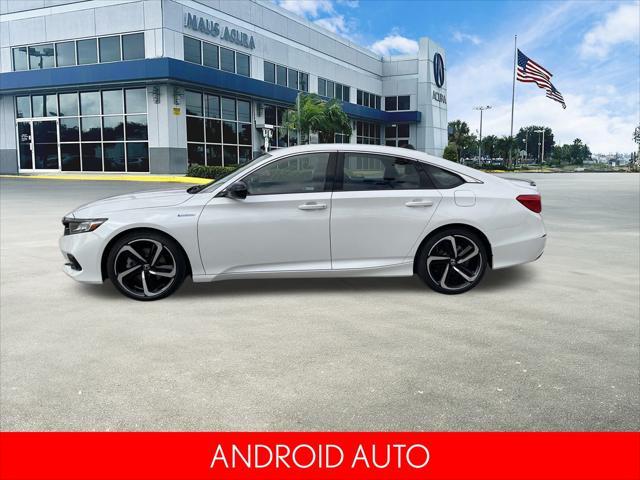 used 2022 Honda Accord Hybrid car, priced at $25,900