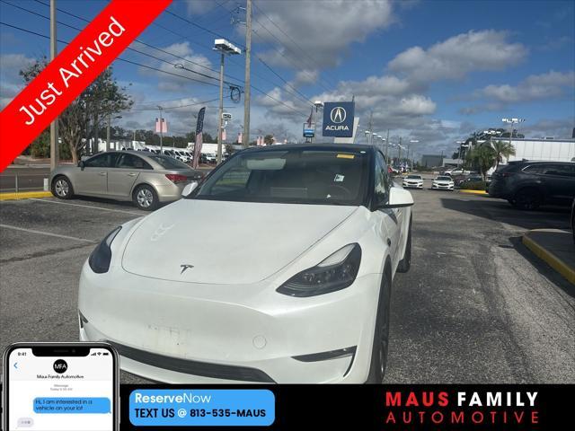 used 2021 Tesla Model Y car, priced at $33,500