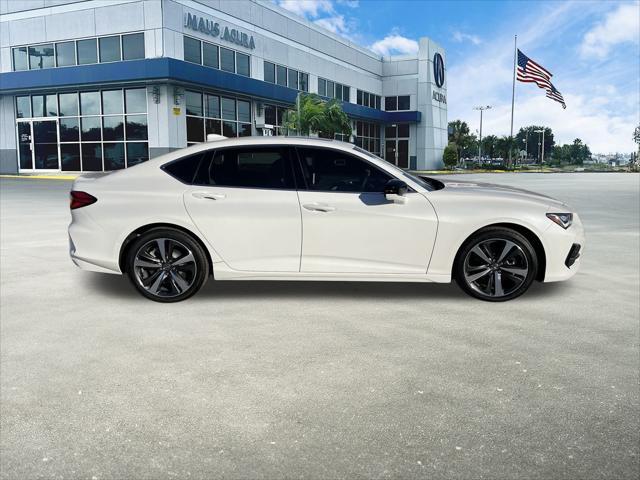 new 2025 Acura TLX car, priced at $47,195