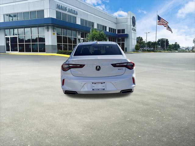 new 2025 Acura TLX car, priced at $47,195