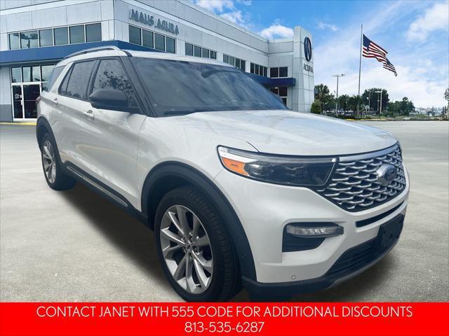 used 2021 Ford Explorer car, priced at $27,900