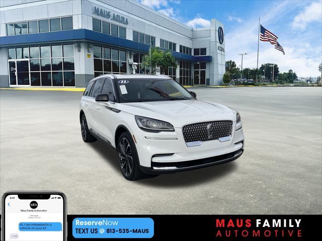 used 2023 Lincoln Aviator car, priced at $50,900