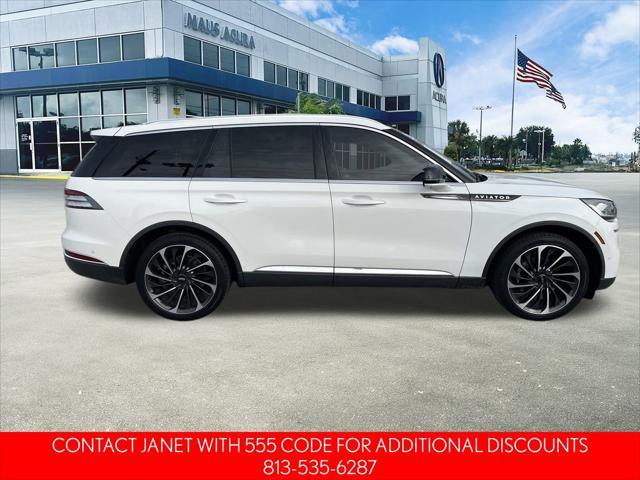 used 2023 Lincoln Aviator car, priced at $50,900