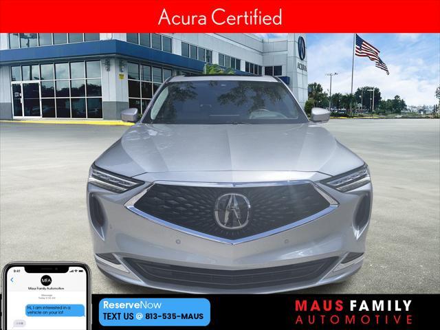 used 2024 Acura MDX car, priced at $48,900