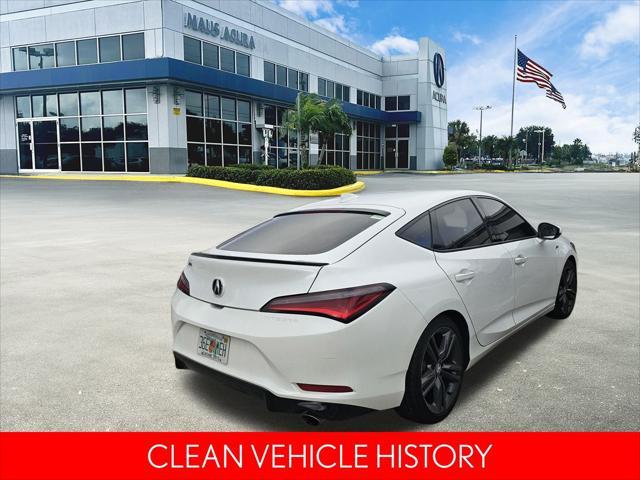 used 2023 Acura Integra car, priced at $27,500