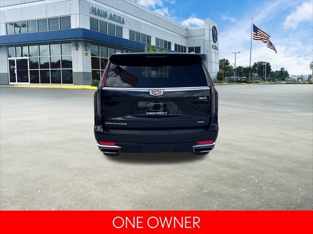 used 2023 Cadillac Escalade ESV car, priced at $76,500