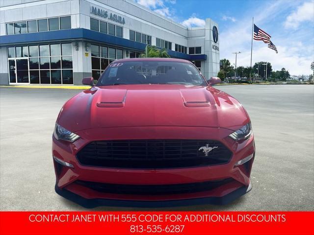 used 2021 Ford Mustang car, priced at $36,800