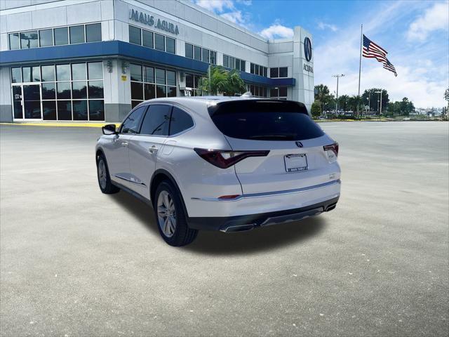 new 2025 Acura MDX car, priced at $55,350