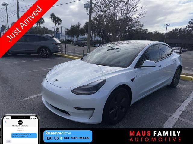 used 2023 Tesla Model 3 car, priced at $25,000