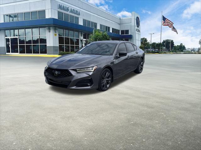 used 2023 Acura TLX car, priced at $35,900