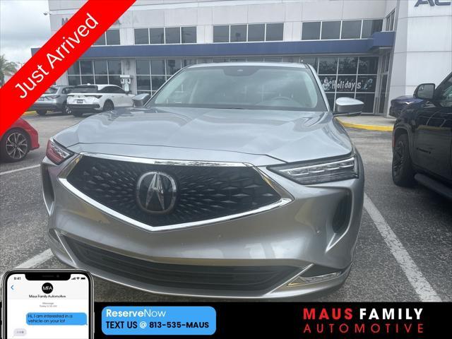 used 2022 Acura MDX car, priced at $37,500