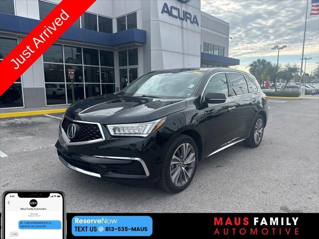 used 2018 Acura MDX car, priced at $22,750