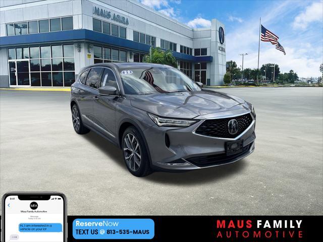 used 2022 Acura MDX car, priced at $38,000