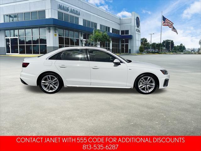 used 2023 Audi A4 car, priced at $26,250