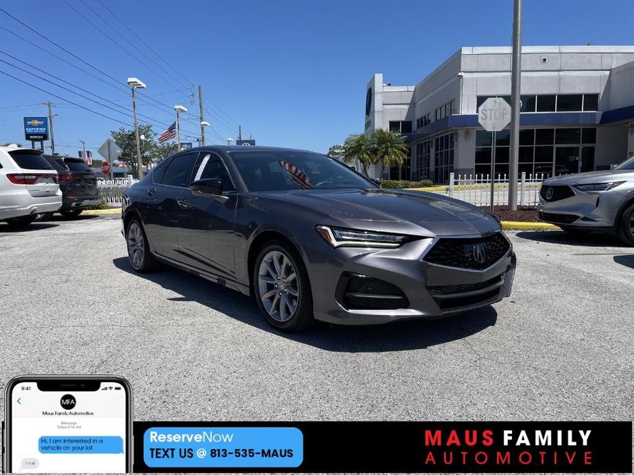used 2021 Acura TLX car, priced at $25,197