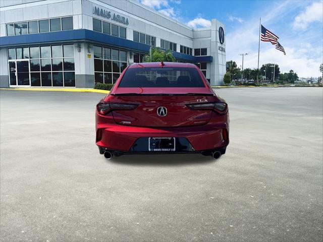 new 2025 Acura TLX car, priced at $52,195