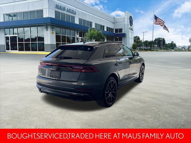 used 2019 Audi Q8 car, priced at $38,000