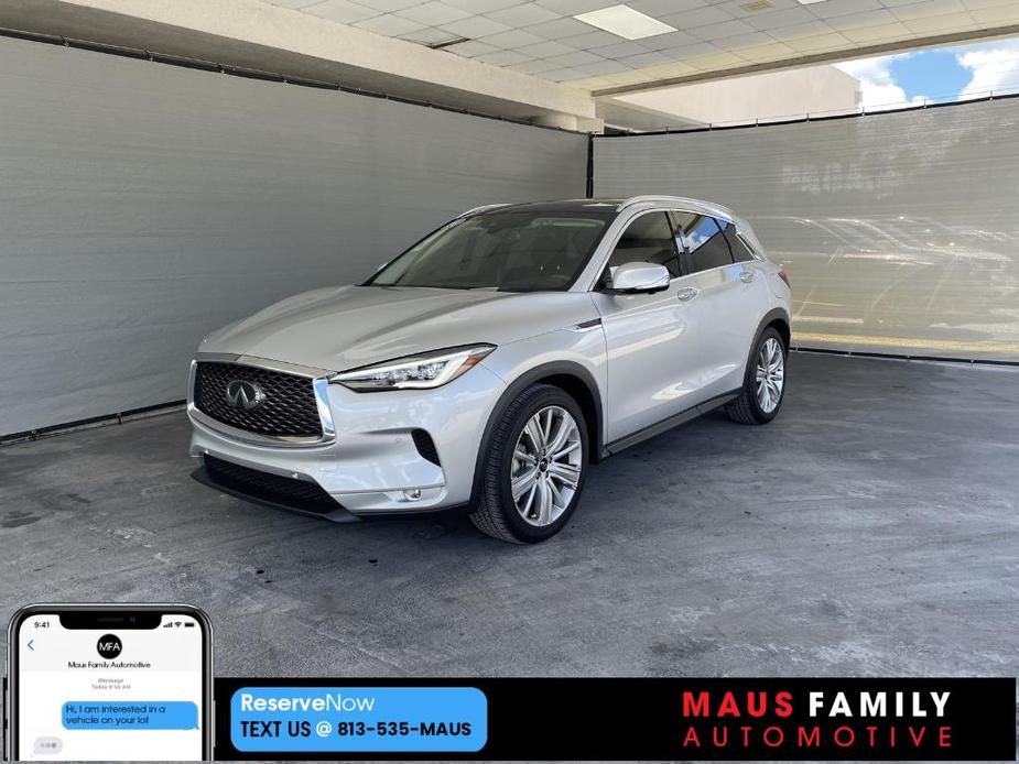 used 2021 INFINITI QX50 car, priced at $32,193