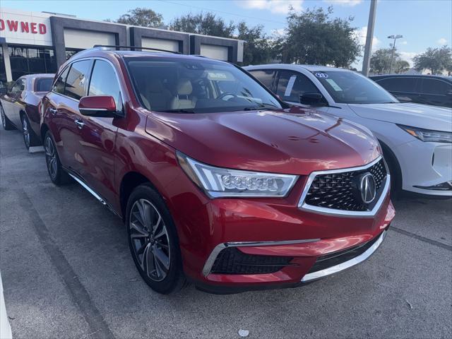 used 2019 Acura MDX car, priced at $24,500