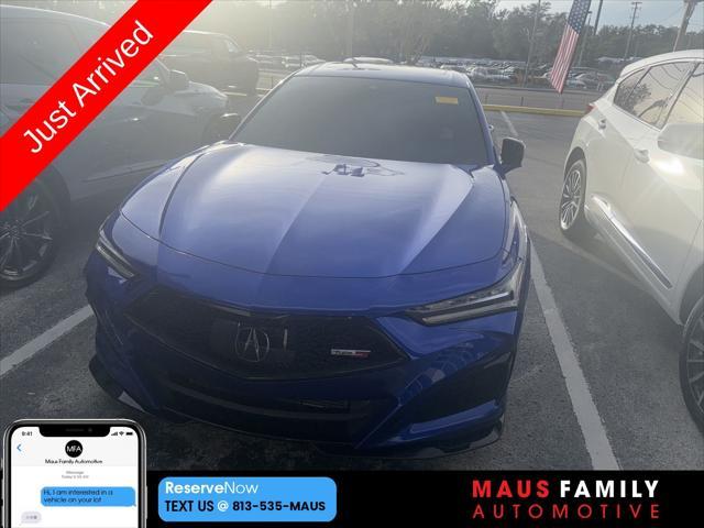 used 2021 Acura TLX car, priced at $42,000