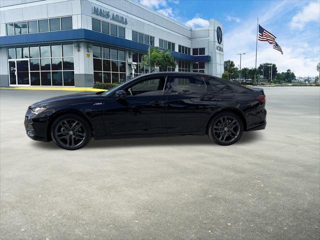 new 2025 Acura TLX car, priced at $52,195