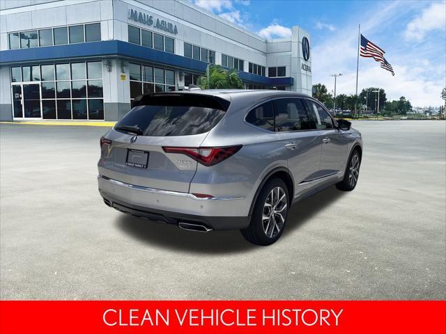 used 2024 Acura MDX car, priced at $51,000