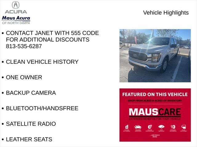 used 2023 Ford F-150 car, priced at $32,750