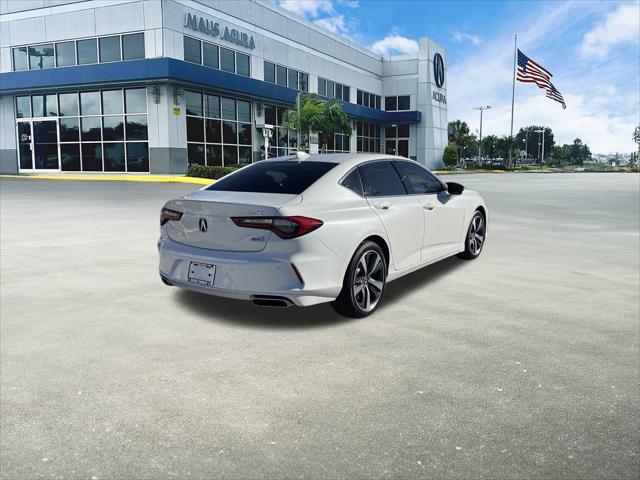 new 2025 Acura TLX car, priced at $47,195