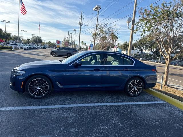 used 2023 BMW 530e car, priced at $30,750