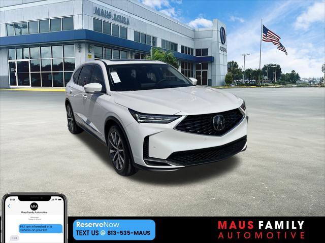 new 2025 Acura MDX car, priced at $58,550