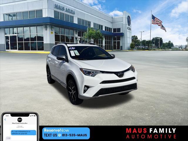 used 2018 Toyota RAV4 car, priced at $20,500