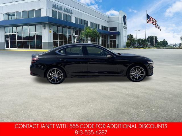 used 2024 Genesis G70 car, priced at $36,963