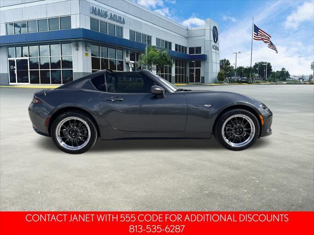 used 2021 Mazda MX-5 Miata RF car, priced at $28,083