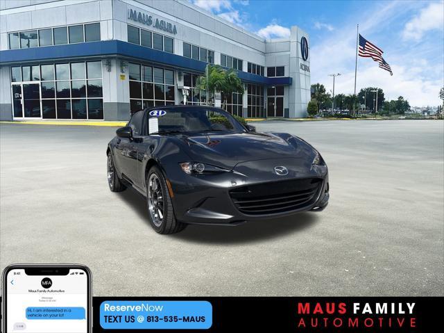 used 2021 Mazda MX-5 Miata RF car, priced at $25,300