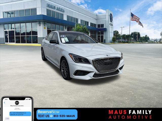 used 2019 Genesis G80 car, priced at $26,000