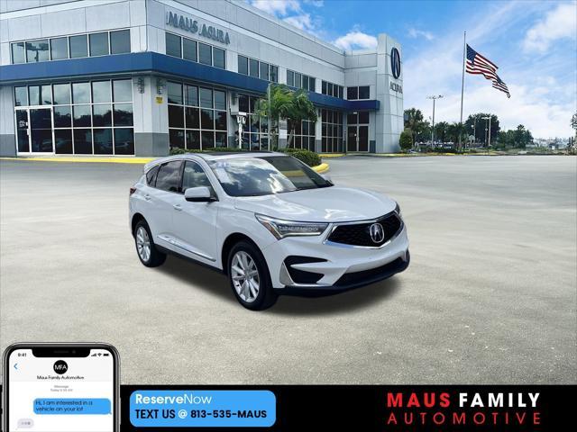 used 2021 Acura RDX car, priced at $33,500