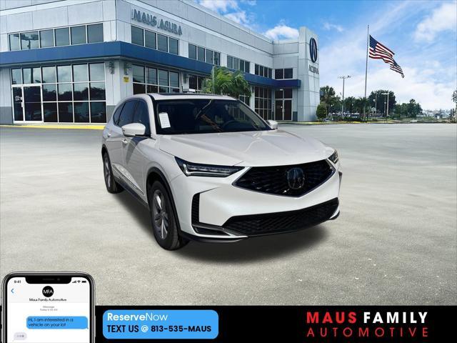 new 2025 Acura MDX car, priced at $55,350