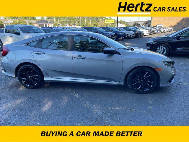 used 2021 Honda Civic car, priced at $19,365