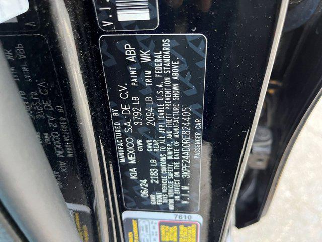 used 2024 Kia Forte car, priced at $16,977