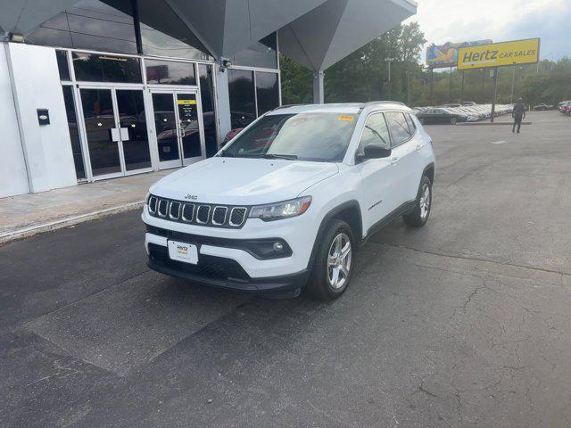 used 2023 Jeep Compass car, priced at $18,083