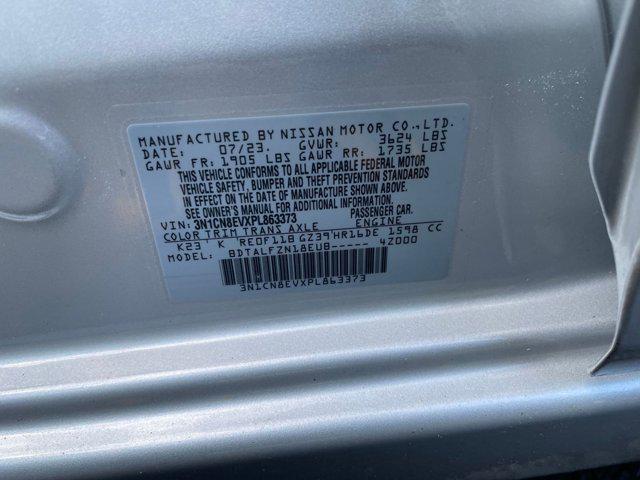 used 2023 Nissan Versa car, priced at $17,286