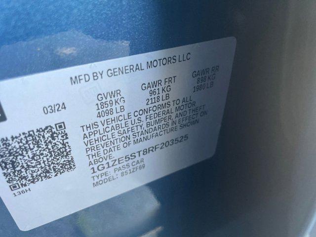 used 2024 Chevrolet Malibu car, priced at $22,391
