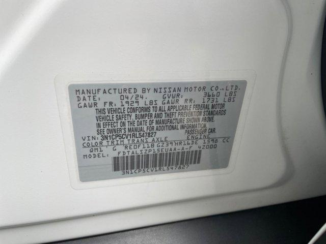 used 2024 Nissan Kicks car, priced at $19,017