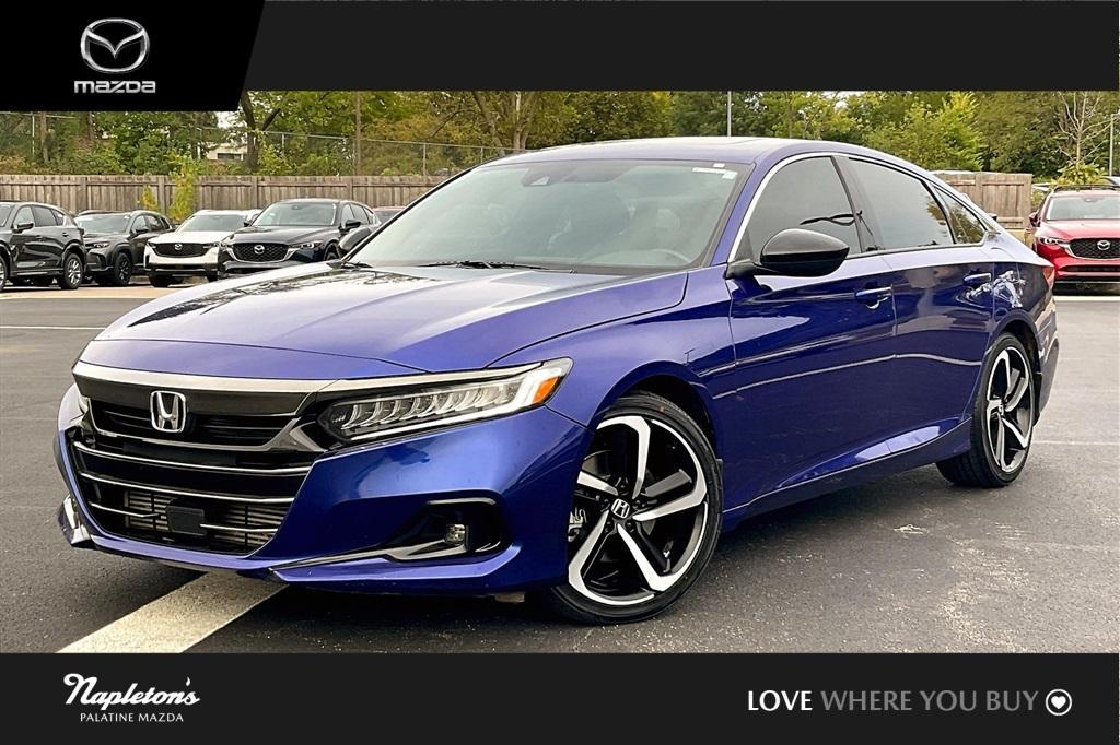 used 2021 Honda Accord car, priced at $24,995