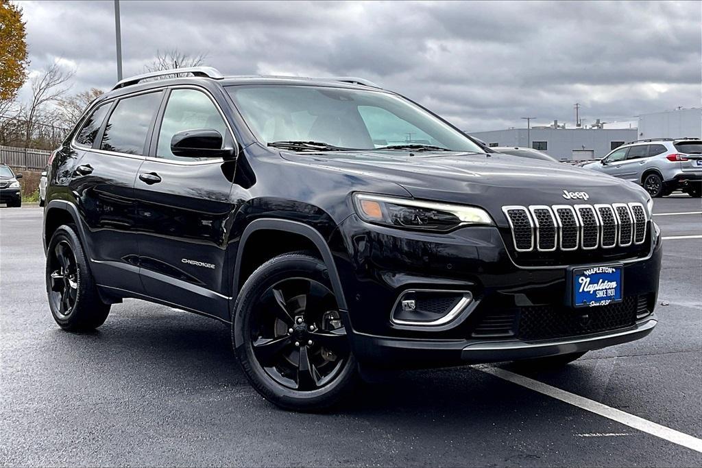 used 2021 Jeep Cherokee car, priced at $22,495