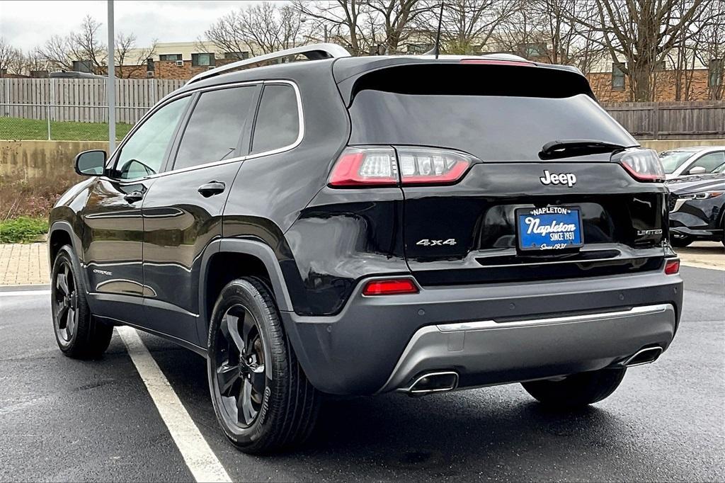 used 2021 Jeep Cherokee car, priced at $22,495