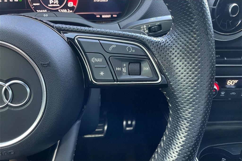 used 2017 Audi S3 car, priced at $27,263