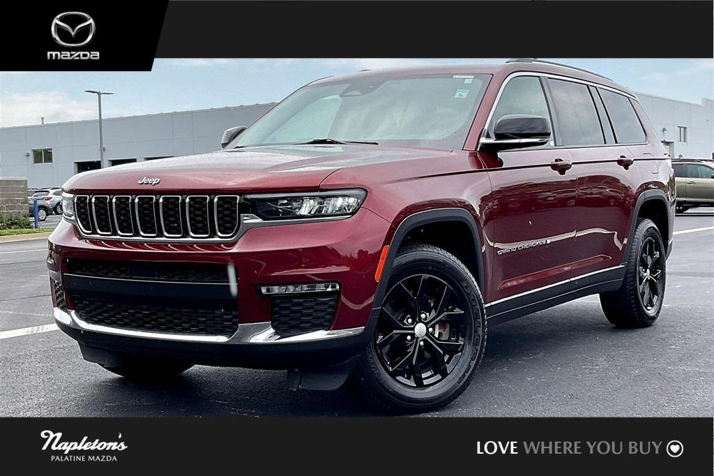 used 2021 Jeep Grand Cherokee L car, priced at $28,895