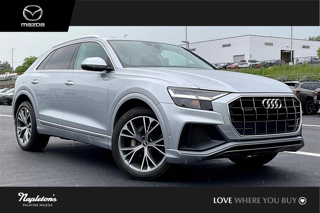 used 2021 Audi Q8 car, priced at $46,795